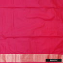 Blue with Pink Soft silk saree