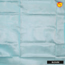 Sky Blue Tissue Semi Silk Saree