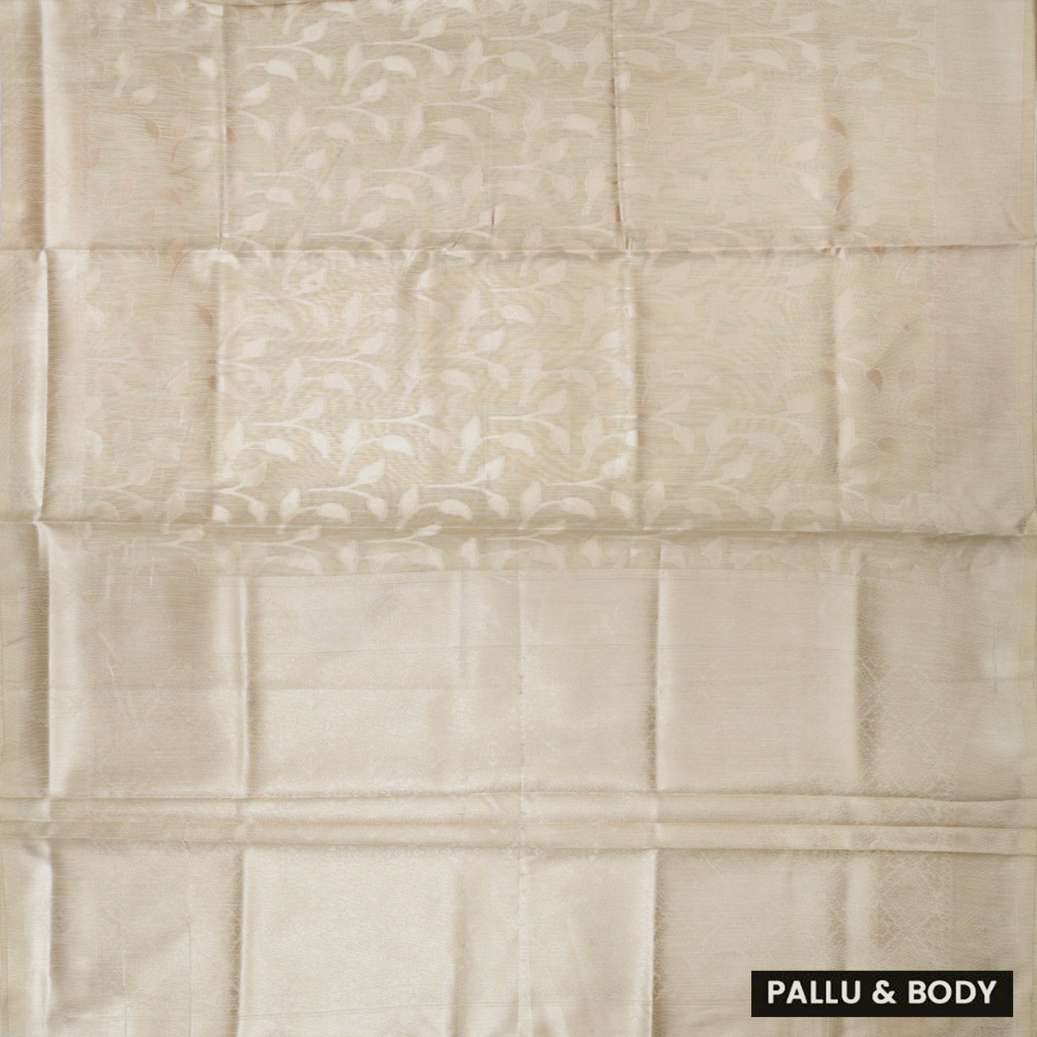 Sandal Colour Fancy Weaving Saree