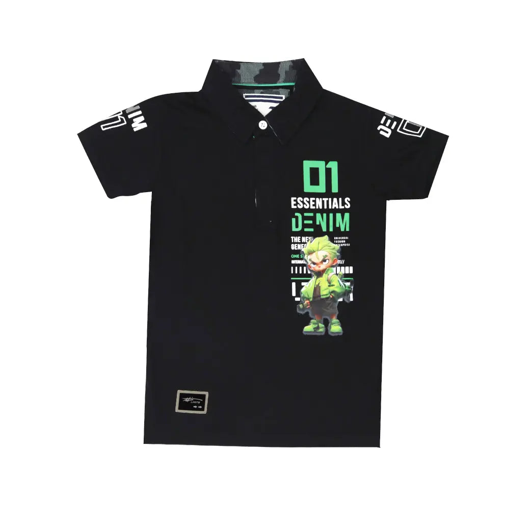 Boys Polo Neck T-shirt