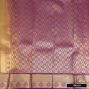 Mustard Green With Purple Copper Zari Border Korvai Silk Saree