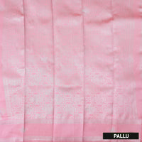 Green with Peach Kubera Silk Saree
