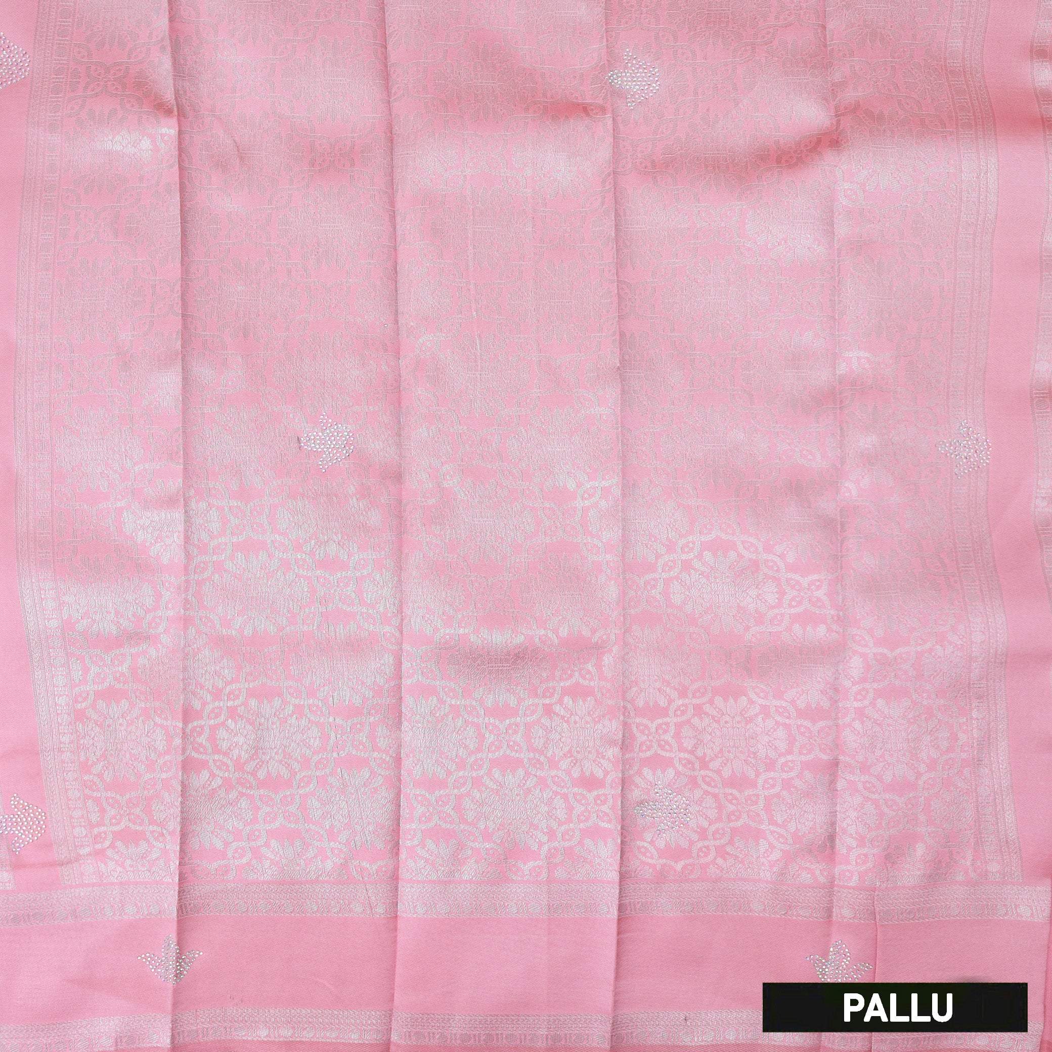 Green with Peach Kubera Silk Saree