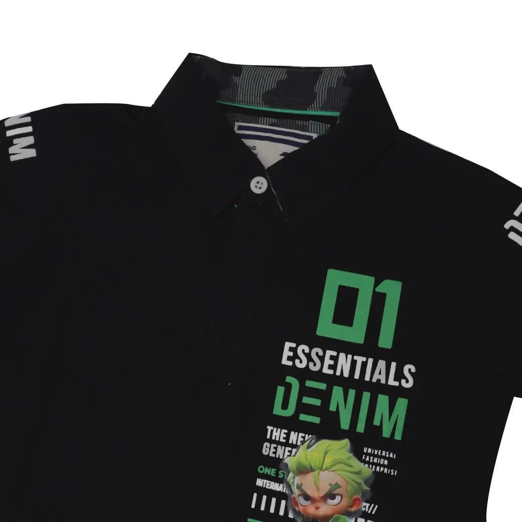 Boys Polo Neck T-shirt