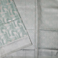 Light Green Colour Fancy Weaving Saree