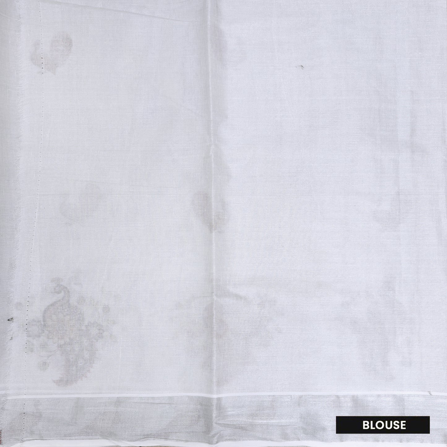 Silver With Peacock Mural Prints An Elegant traditional kerala onam saree