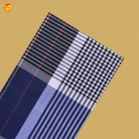 Men’s Checked Cotton Stitched Lungi