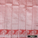Light Pink With Red Kubera Silk Saree