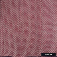 Deep red With Sandal Zari  Silk Cotton Saree