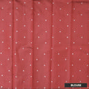 Light Pink With Red Kubera Silk Saree
