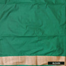 CREAM COLOR with GREENSoft silk saree