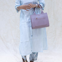 Aadhira- Light blue  Ladies Branded Co-ord-set Readymade