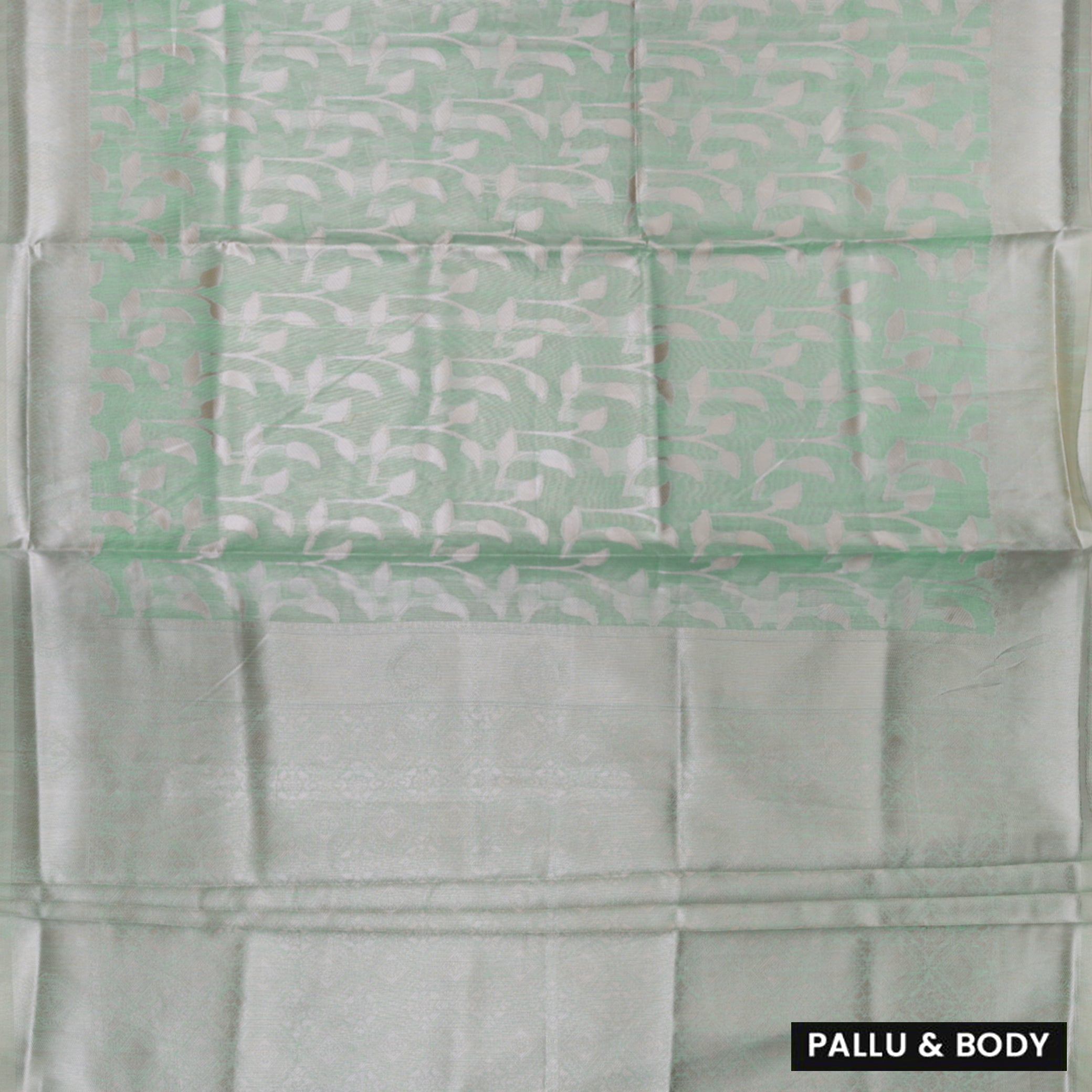 Light Green Colour Fancy Weaving Saree