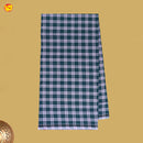 Men’s Green Checked Cotton Stitched Lungi