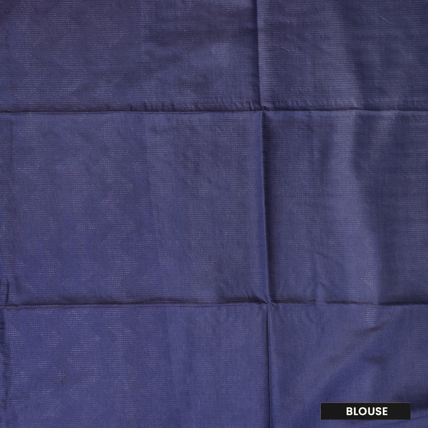 Indigo Blue Colour Trendy Linen Saree
