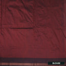 Blue With Black  Premium Quality Kalyani Cotton Saree