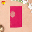 Pink with Double shade Orange Pure Silk Cotton Saree - Thenianantham