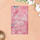 Bright Pink with Green Semi Burberry Silk Saree