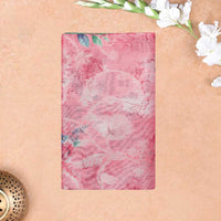Bright Pink with Green Semi Burberry Silk Saree