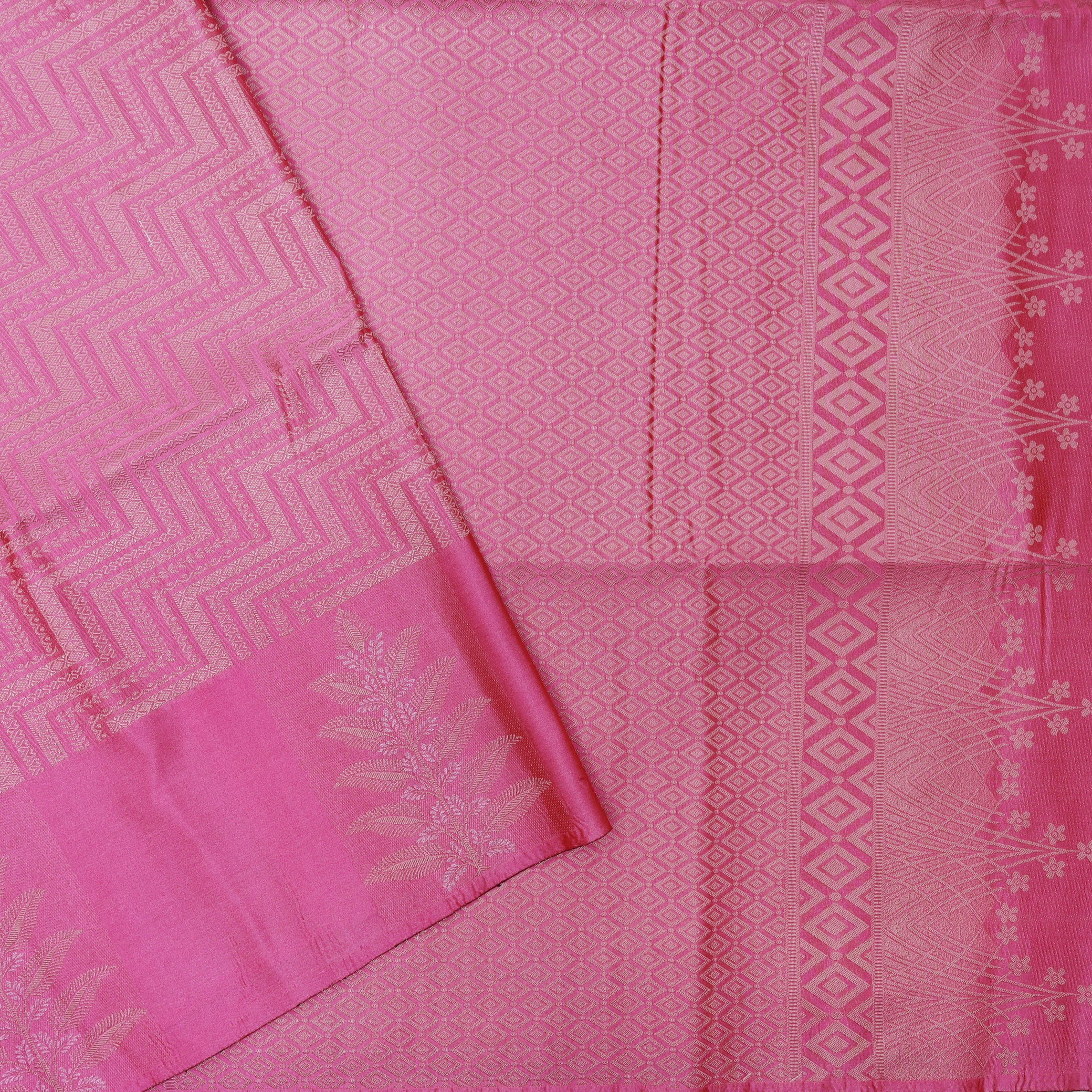 Pink Soft Silk Saree