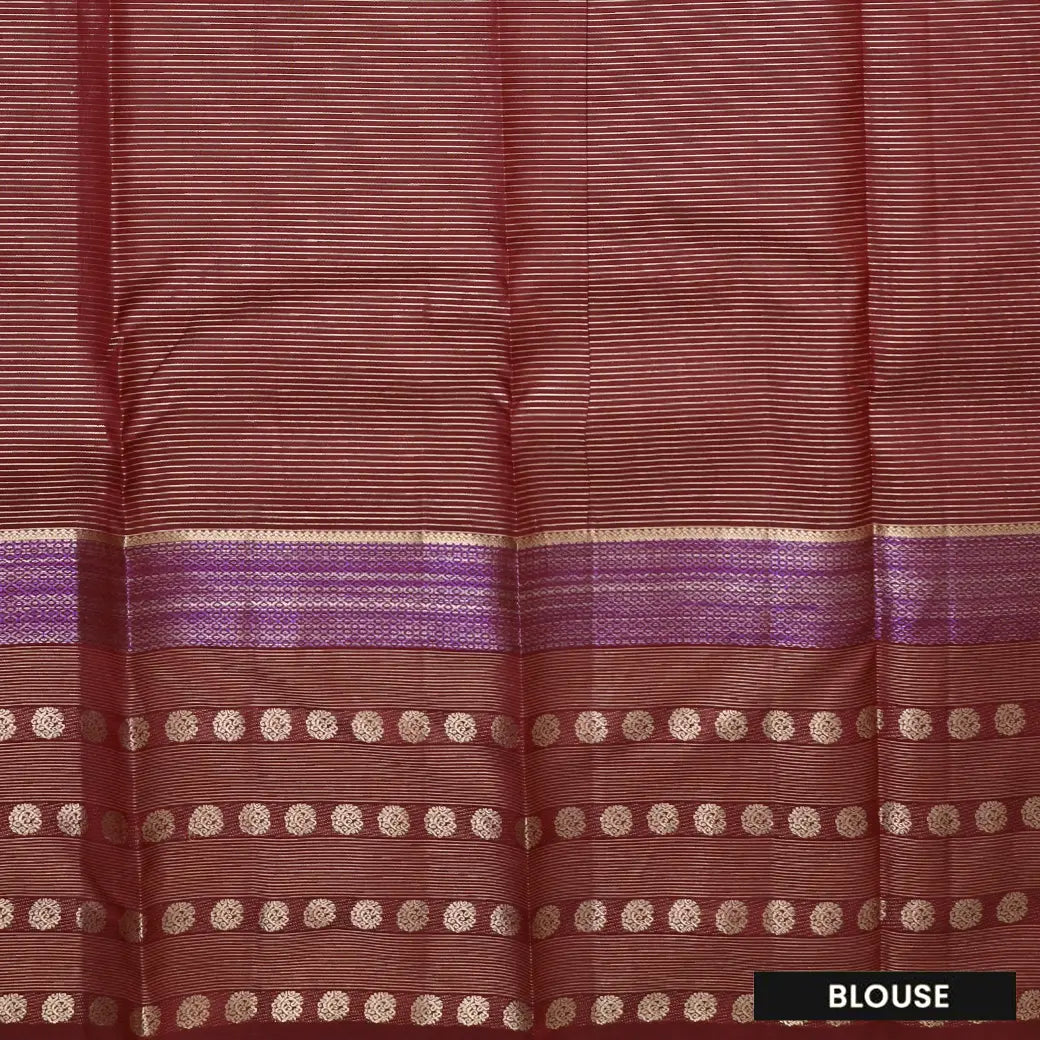 Maroon colour  Soft Silk Saree