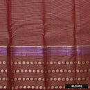Maroon colour  Soft Silk Saree
