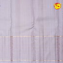 Violet With Sliver Grey Soft Silk Saree - Thenianantham