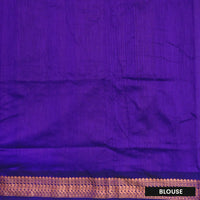 Pink With Blue Premium Quality Kalyani Cotton Saree