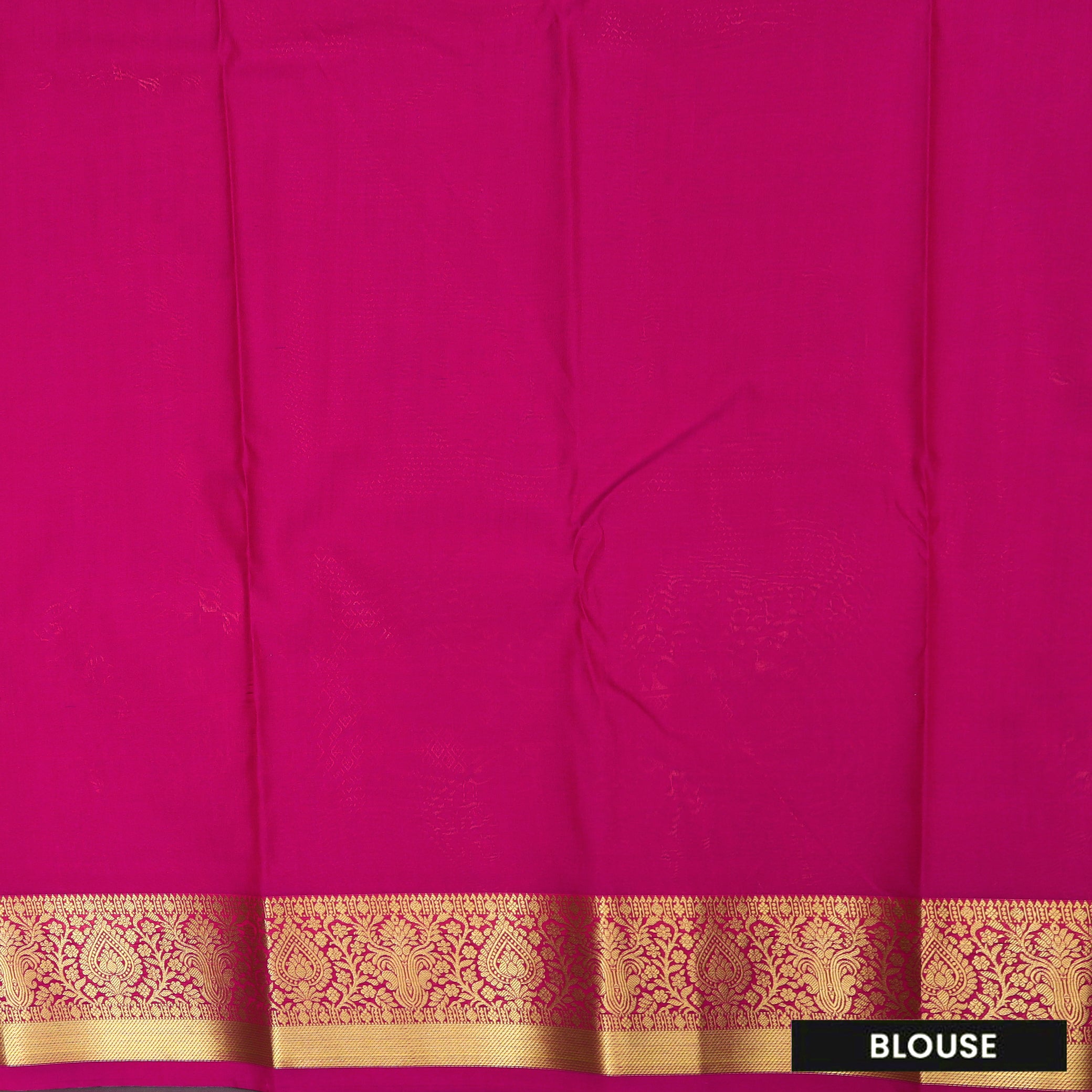 green and pink Art Silk Saree
