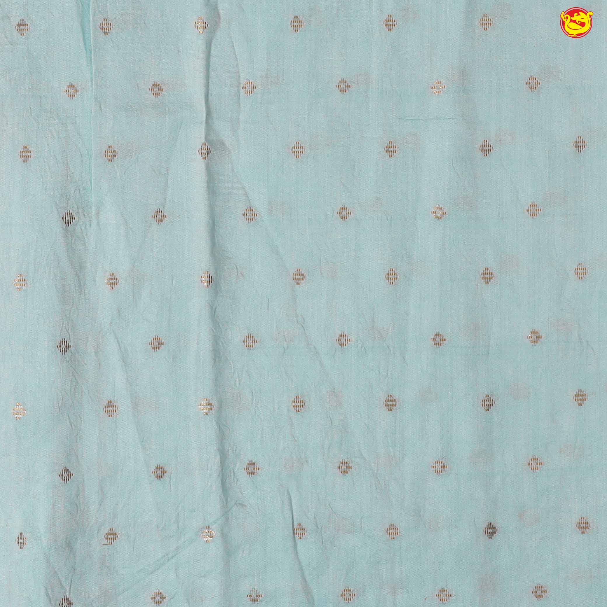 Light Sea Blue With Organza Silk Floral Hand Embroidered Work Saree