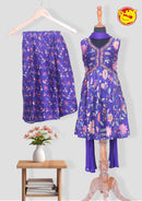 Purple Alia Cut Sharara Set - Thenianantham