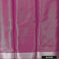 Couple Combo Tissue Silk Set – Men’s Shirt & Dhoti with Matching Women’s Saree With Aqua Blue With Silver Zari Border