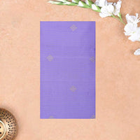 Lavender with Sea Blue Soft Silk Saree