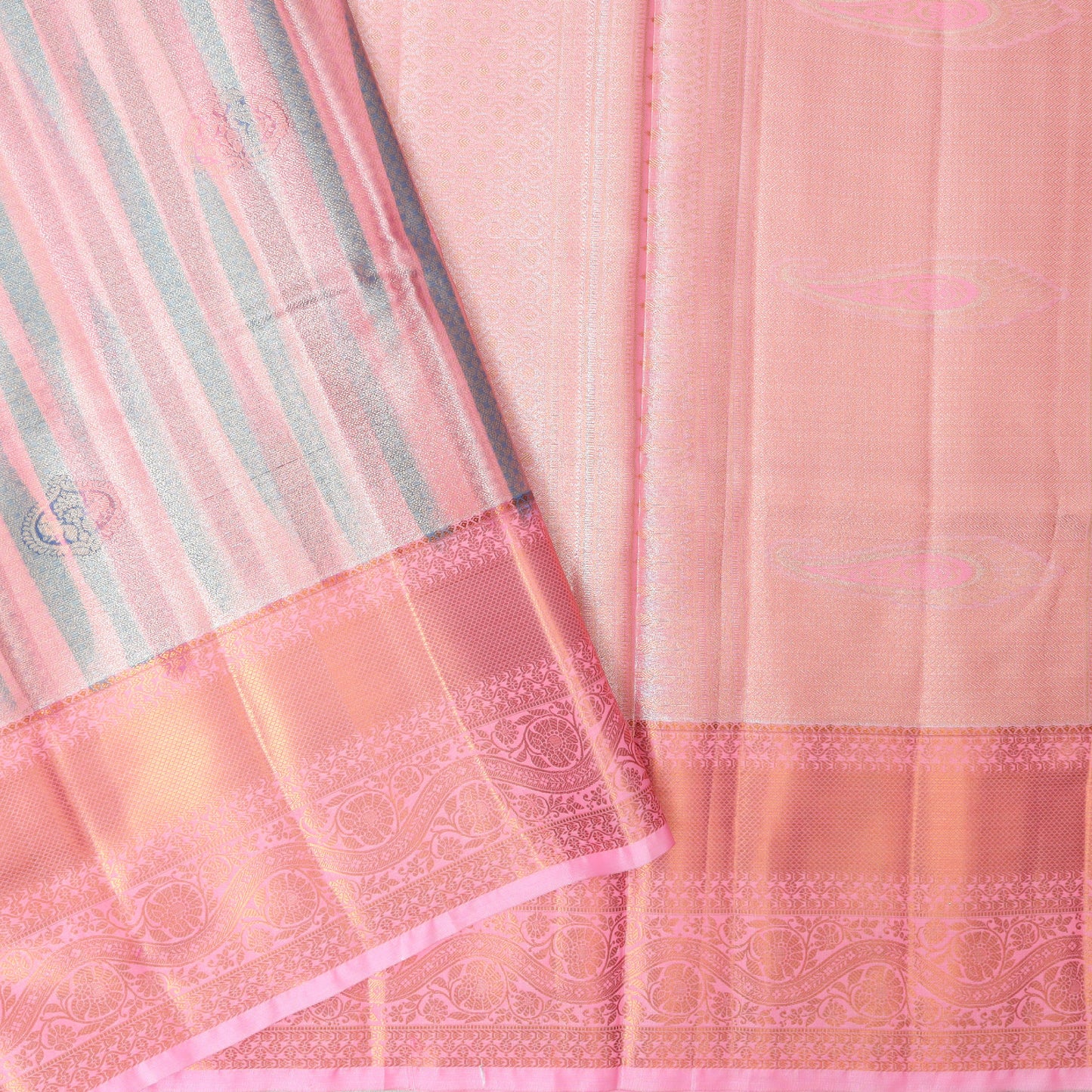 Multi Colour Tissue Silk Saree