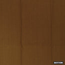 Light Orange With Brown Cotton Ladies Chudithar Material