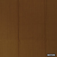 Light Orange With Brown Cotton Ladies Chudithar Material