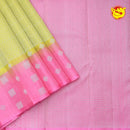 Yellow With Dark Rose Soft Silks Sarees - Thenianantham