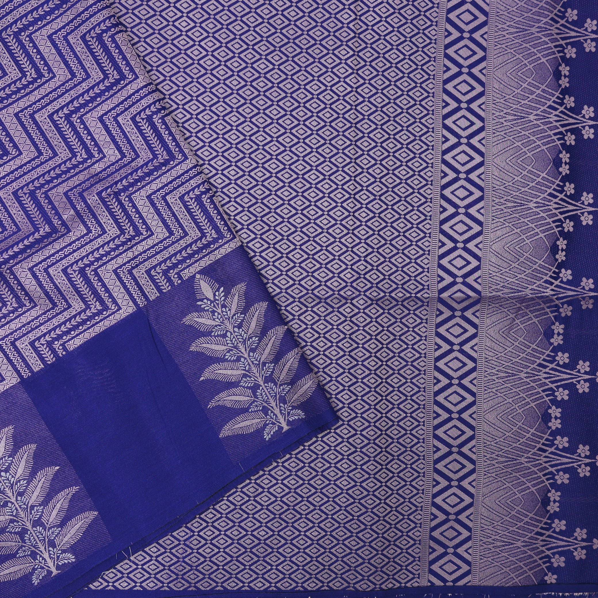 Royal Blue Soft Silk Saree