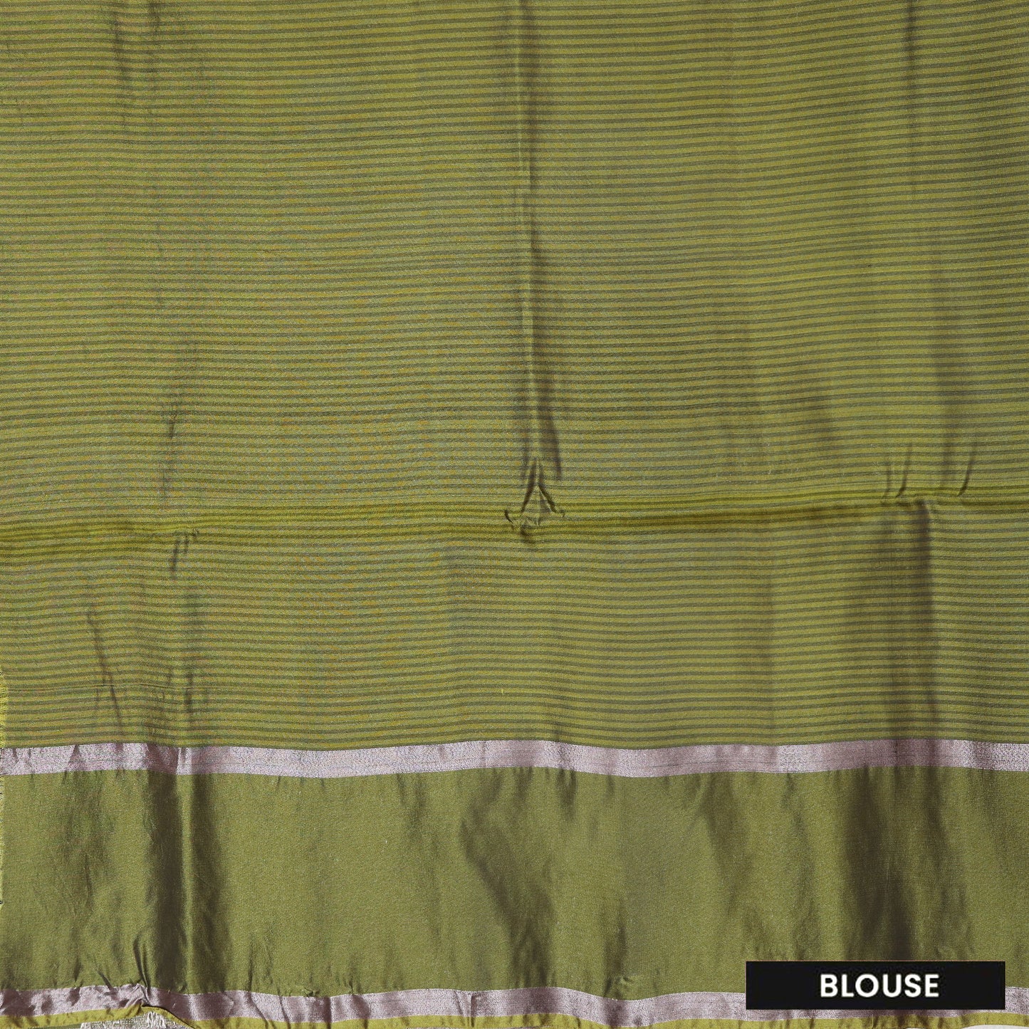 Dark Green with Dark Moss Green Soft Silk Saree
