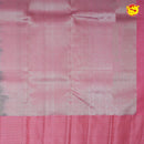 Dark Navy Blue With Pink Pallu Soft Silk Saree - Thenianantham