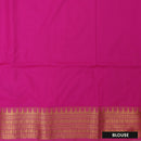 Green With Pink Soft Silk Saree