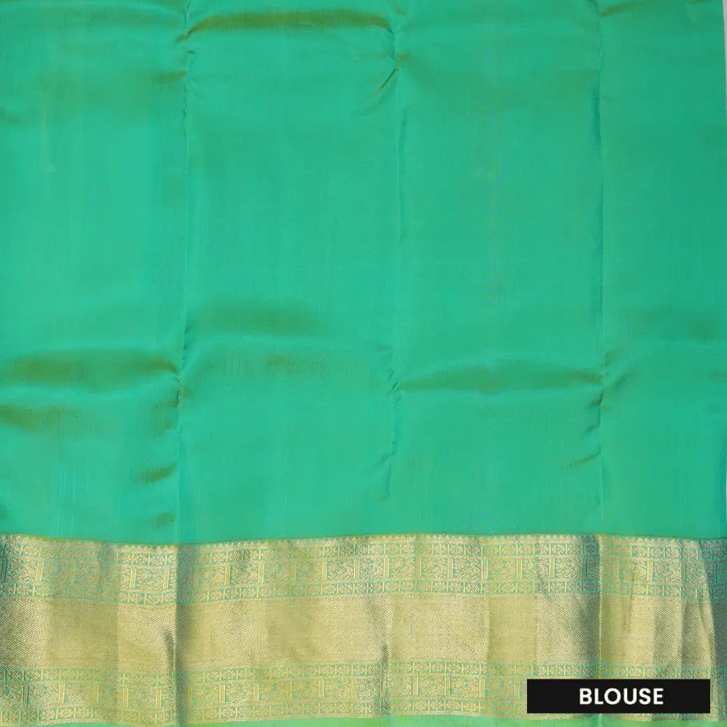 Maroon with Green Soft Silk Saree