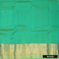 Maroon with Green Soft Silk Saree