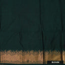 Purple  with Green Soft Silk Saree