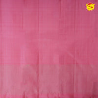 Dark Navy Blue With Pink Pallu Soft Silk Saree - Thenianantham