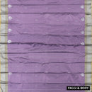 Lavender Purple With Silver Border  Arani Silk Saree
