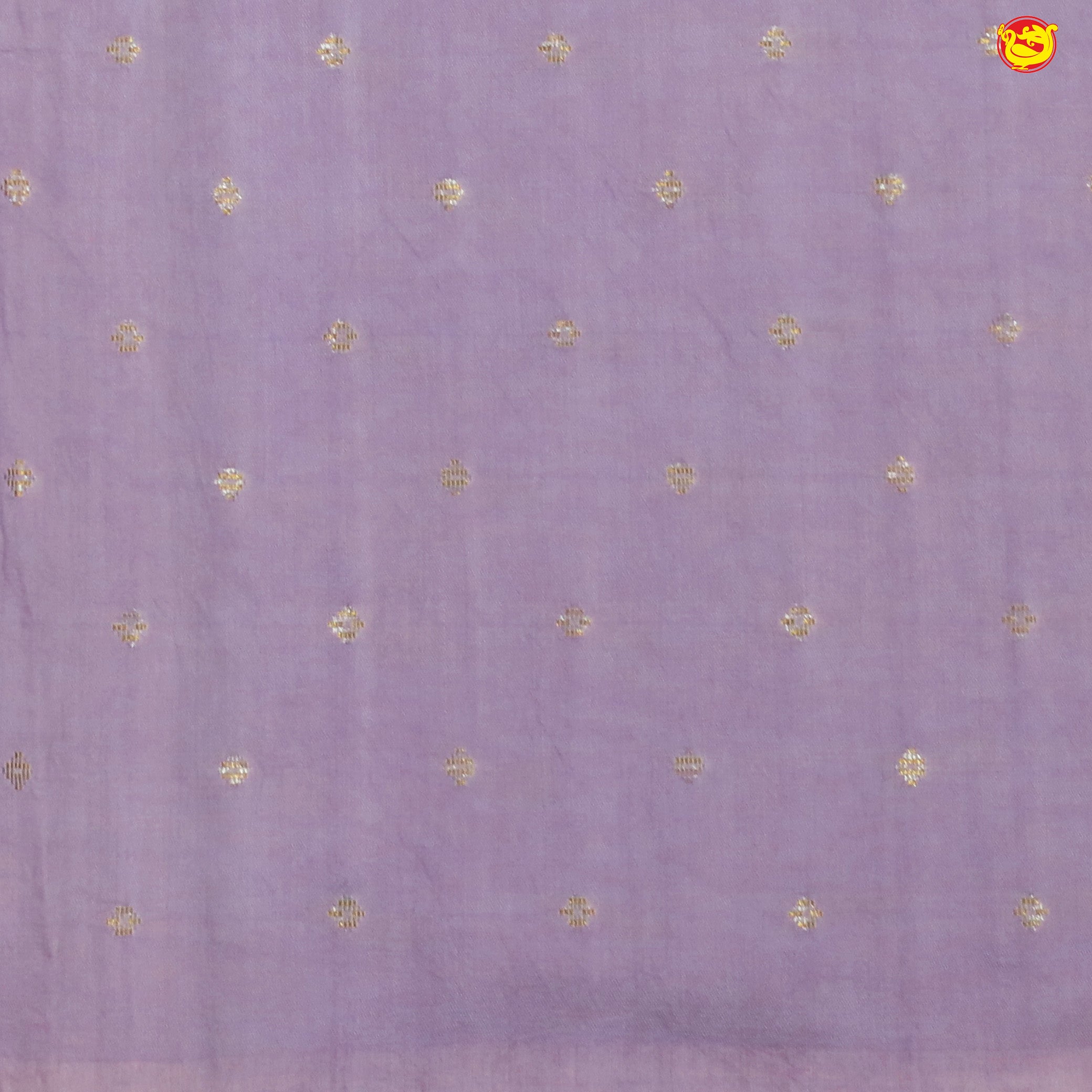 Light Lavender With Organza Silk Floral Hand Embroidered Work Saree