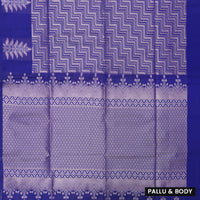 Royal Blue Soft Silk Saree