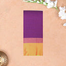 Purple With Golden Border  Arani Silk Saree
