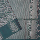 Bottle green Soft Silk Saree